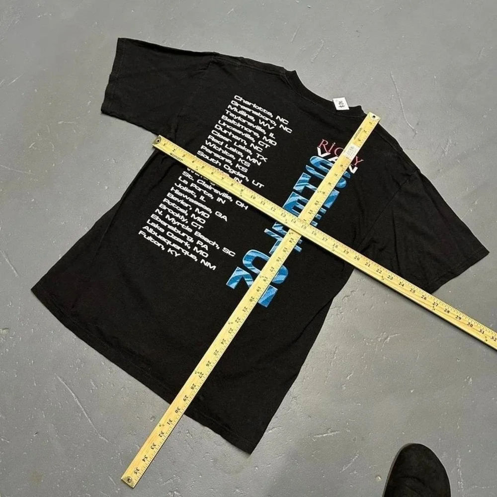 Vintage 2003 Ricky Van Shelton double sided big print country music tour tshirt - Picture 4 of 4